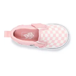 Vans® Asher V Kids' Pink Checkered Shoes -Vans Shop 4594248 ALT4