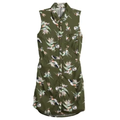 Juniors' Vans Tropical Print Dress -Vans Shop 5170377 ALT5