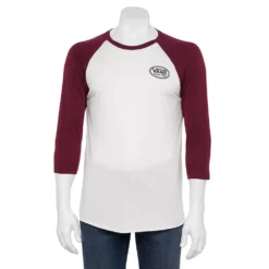 Men's Vans® Logo Raglan Graphic Tee -Vans Shop 5243560 ALT5