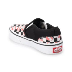 Vans® Asher Girls' Heart Slip-On Shoes 7 Vans® Asher Girls' Heart Slip-On Shoes -Vans Shop 5568323 ALT2
