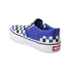 Vans® Asher Kids' Slip-On Sneakers -Vans Shop 5741141 ALT2