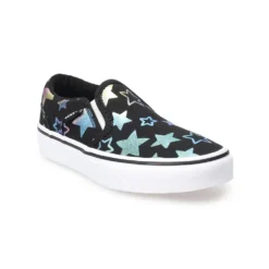 Vans® Asher Girls' Slip-On Sneakers