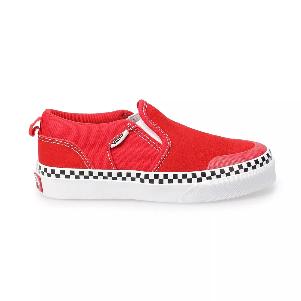 Vans® Asher DW Boys' Slip-On Sneakers 2 Vans® Asher DW Boys' Slip-On Sneakers - Image 2