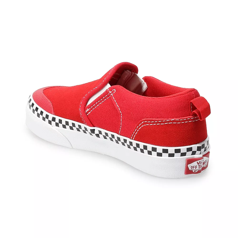 Vans® Asher DW Boys' Slip-On Sneakers 3 Vans® Asher DW Boys' Slip-On Sneakers - Image 3