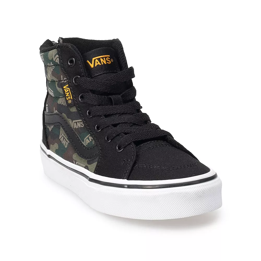 Vans® Filmore Hi Zip Boys' High-Top Sneakers 1 Vans® Filmore Hi Zip Boys' High-Top Sneakers
