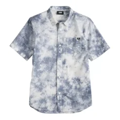 Boys 8-20 Vans Tie Dye Button Up Shirt