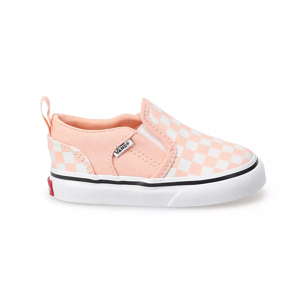 Vans® Asher V Baby / Toddler Girls' Slip-On Shoes 2 Vans® Asher V Baby / Toddler Girls' Slip-On Shoes - Image 2