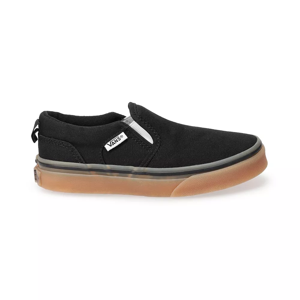 Vans® Asher Boys' Slip-On Shoes 2 Vans® Asher Boys' Slip-On Shoes - Image 2